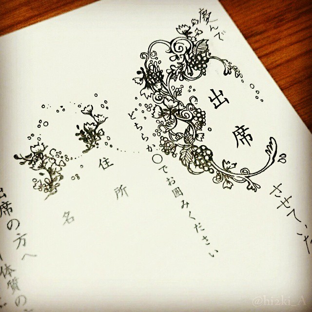 お上品なお花アート